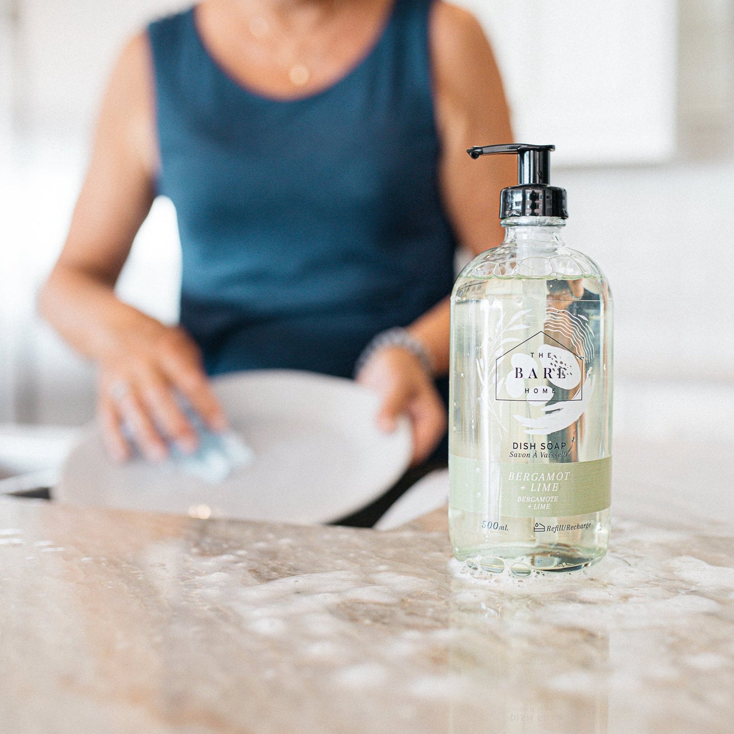 Liquid Dish Soap by The Bare Home
